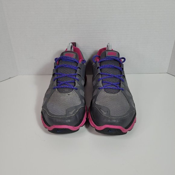 Nike Women's Flex Trail 537696-007 Gray Running Shoes Sneakers Size 8.5 - Picture 4 of 9